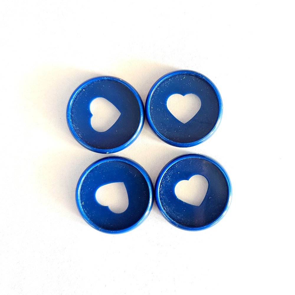Navy Blue happy planner Mini Discs set of 4